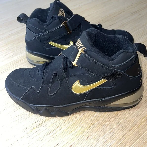 Nike | Shoes | Nike Air Force Max Cb Black Metallic Gold 